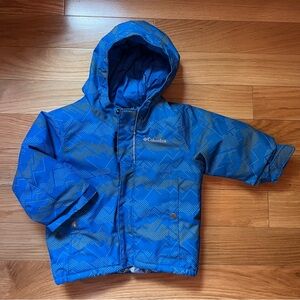 Columbia Kids Blue Patterned Jacket